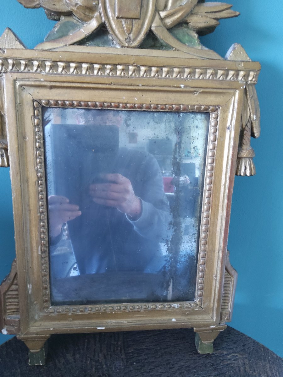 Miroir Louis XVI révolutionnaire -photo-3