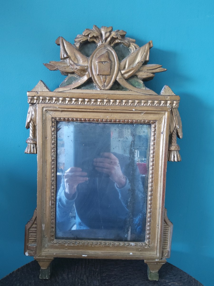 Miroir Louis XVI révolutionnaire 