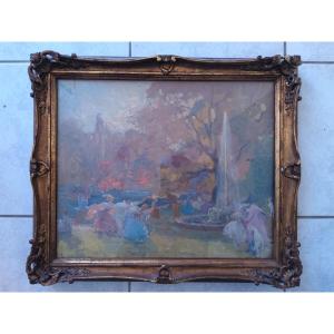 Scène dansante par Paul Albert LAURENS