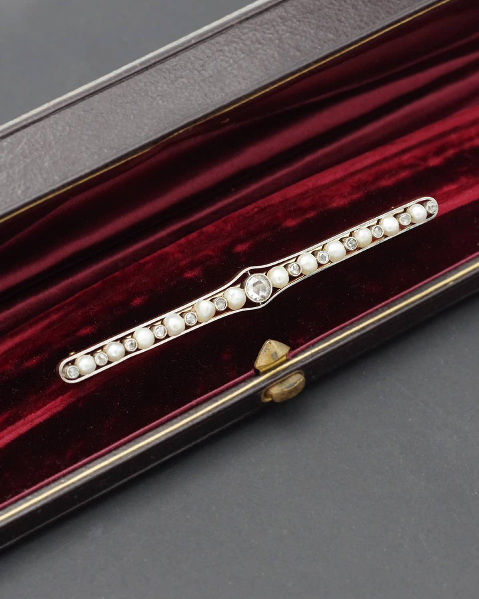 Bague cible Art Deco rubis diamants en or 18k et platine, bague ancienne, circulaire