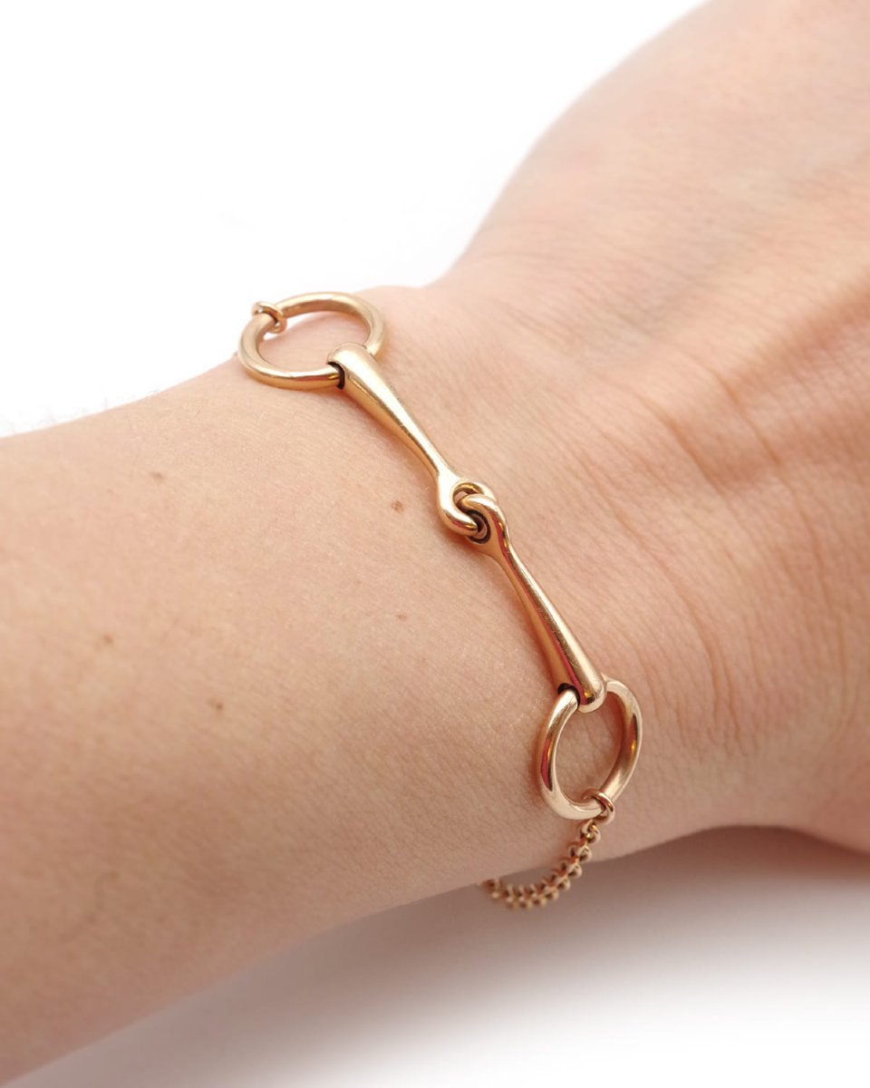 Hermès Filet d'Or Bracelet In 18 Karat Rose Gold, Diamond -photo-3