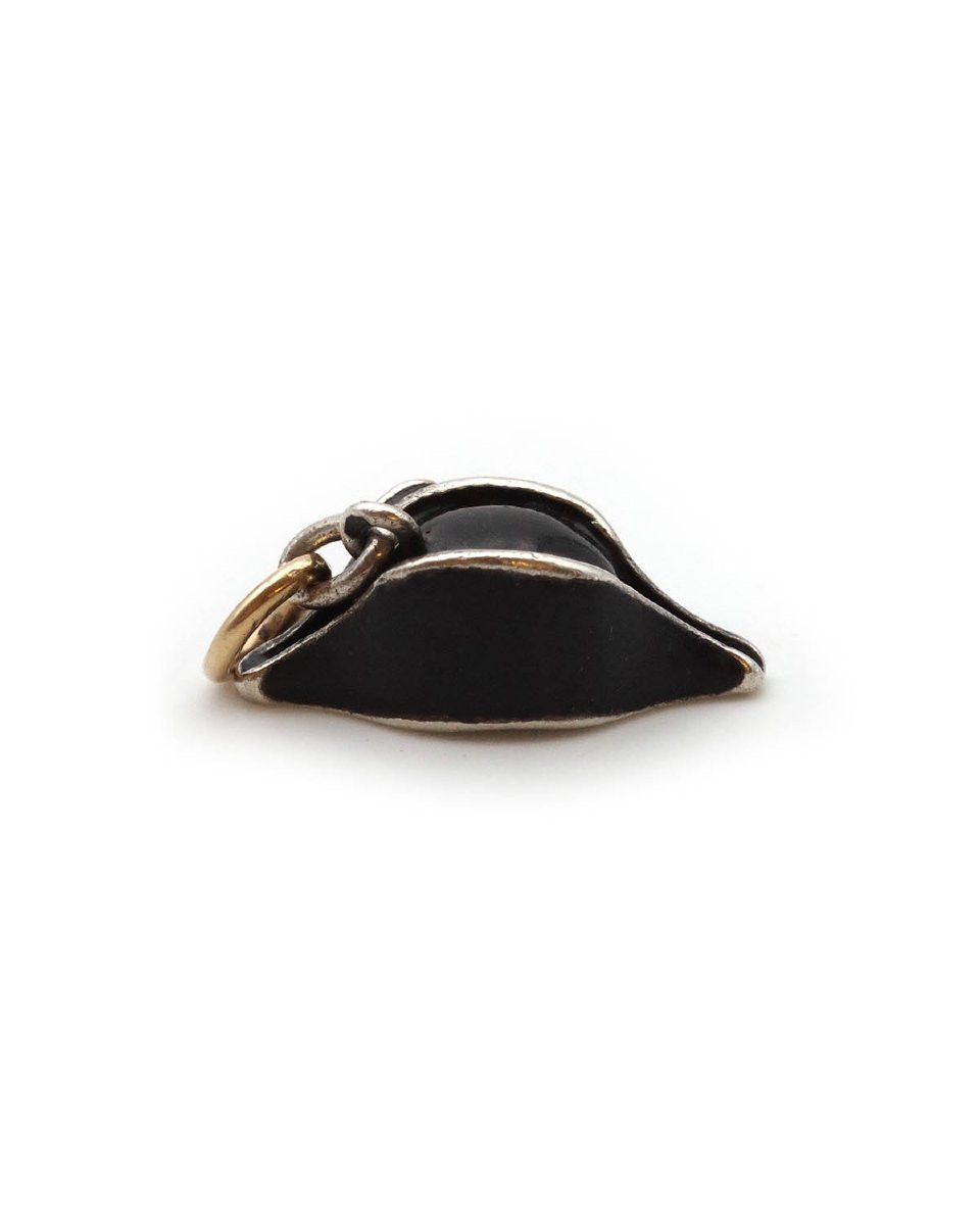 Antique French Edwardian Napoleonic Bicorne Hat Charm By Mellerio -photo-1