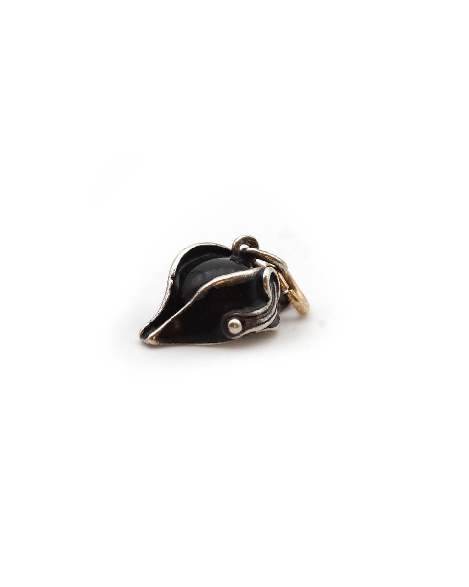 Antique French Edwardian Napoleonic Bicorne Hat Charm By Mellerio -photo-2