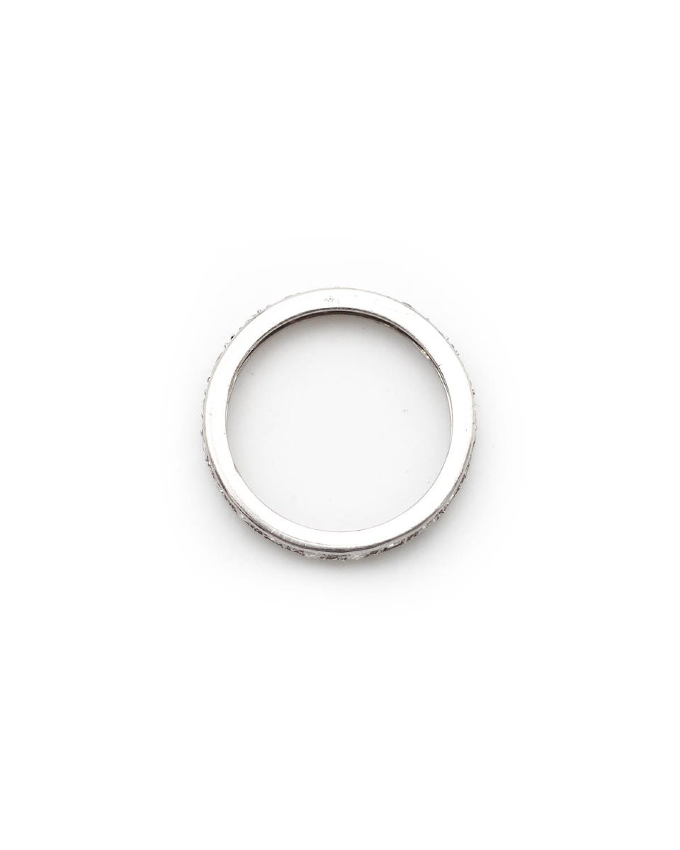 Alliance américaine 0,60 ct en platine, fiançailles mariage-photo-1