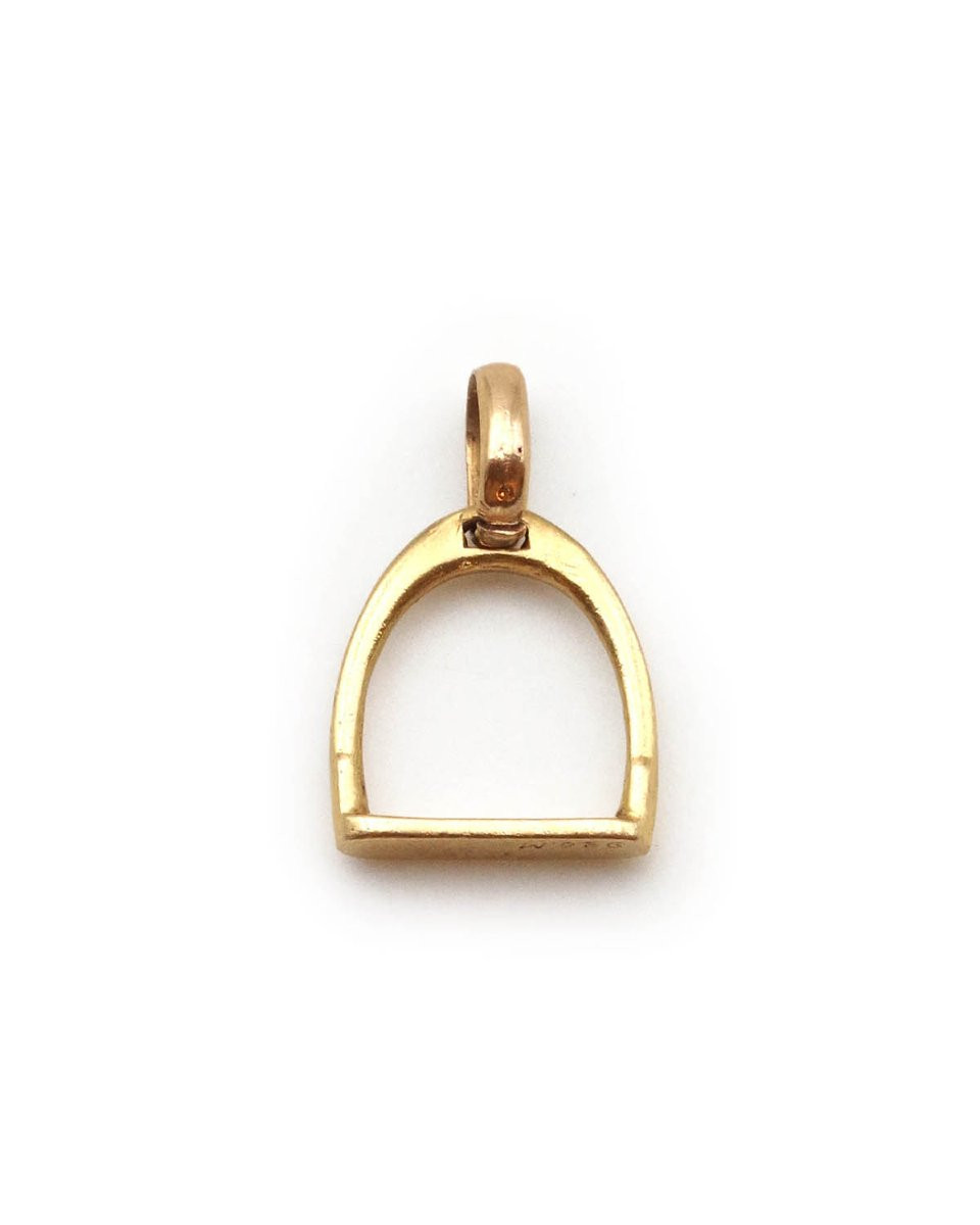 Charm pendentif Mellerio étrier en or 18k-photo-4