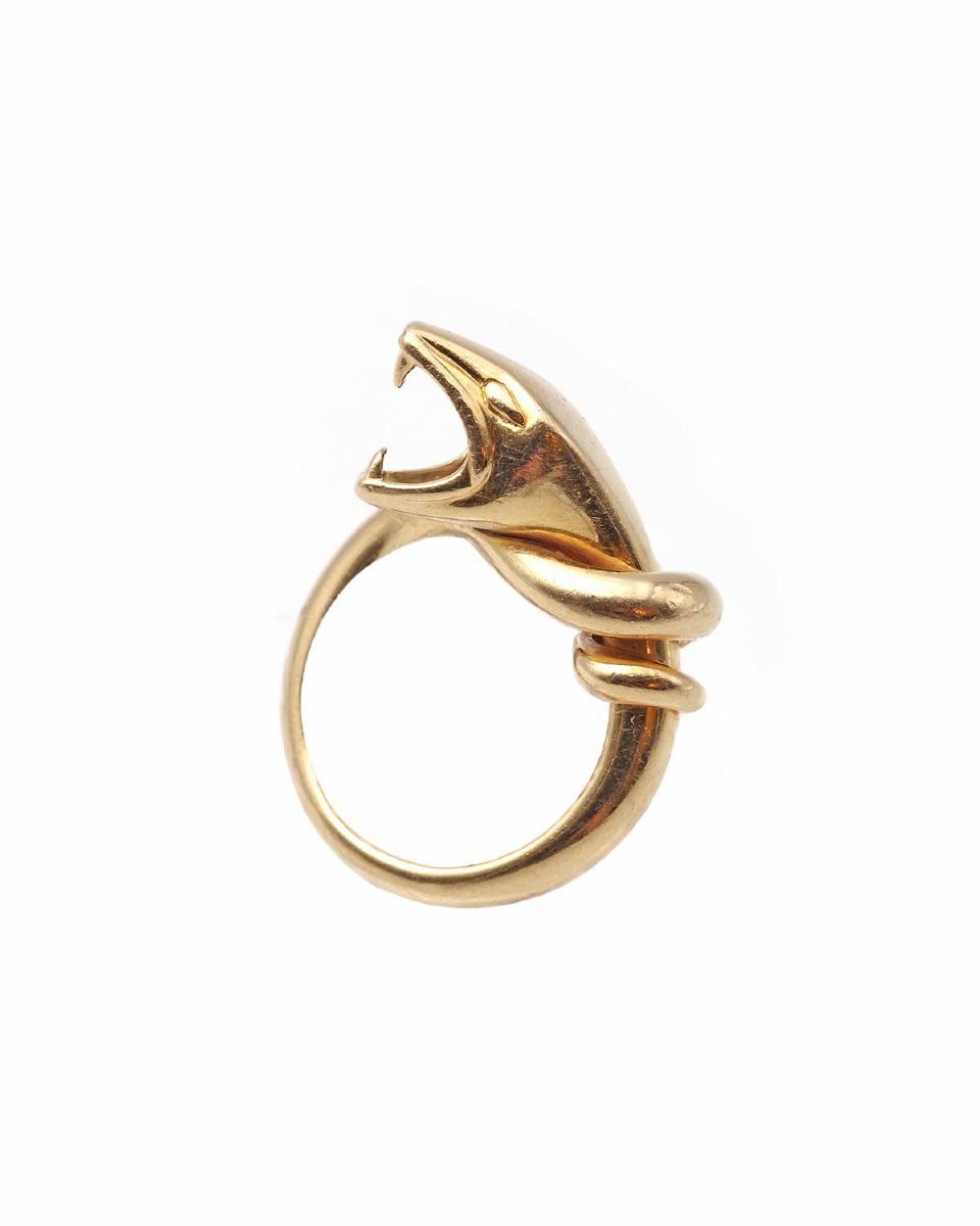 Bague Trouble Boucheron serpent en or 18 karats-photo-1
