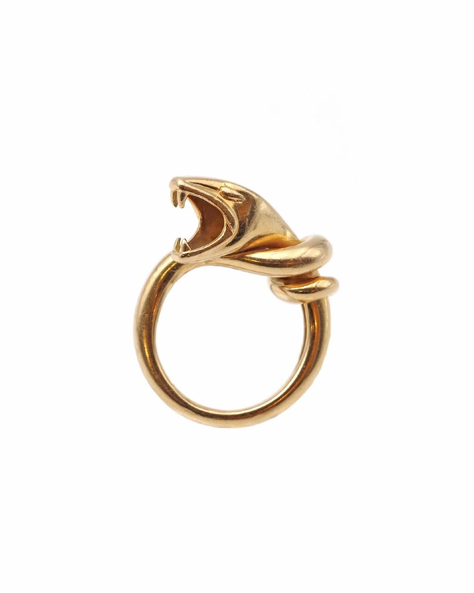 Bague Trouble Boucheron serpent en or 18 karats