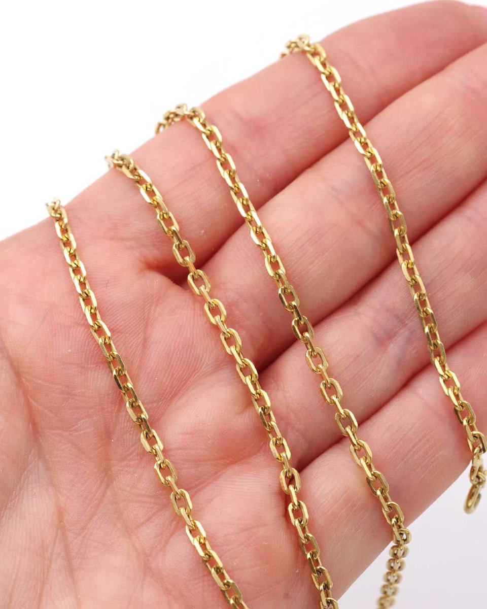 50 Cm Thick 18-karat Gold Chain 