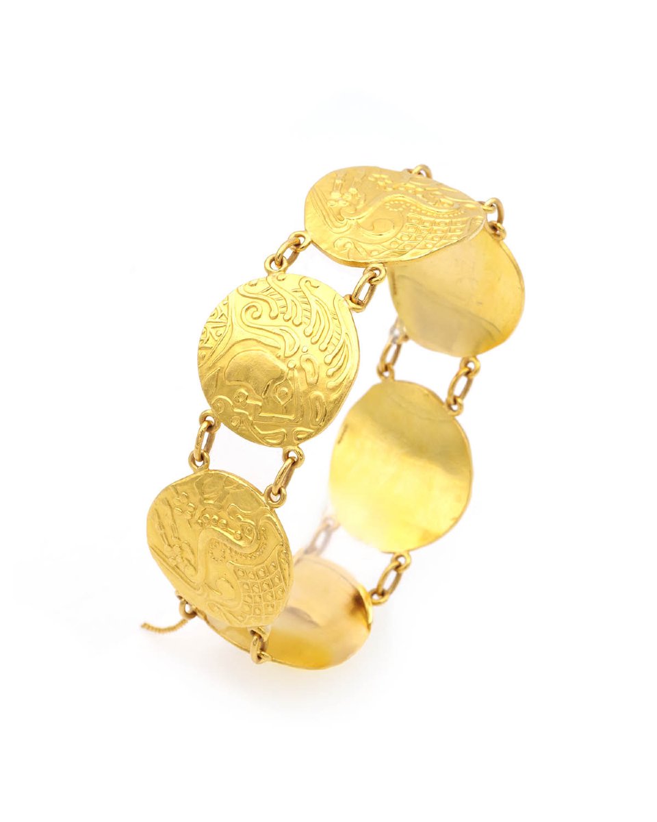 Bracelet Statere parisii Monnaie de Paris en or 22 karats, 