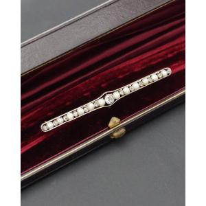 Bague cible Art Deco rubis diamants en or 18k et platine, bague ancienne, circulaire