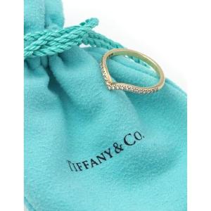 Bague alliance Tiffany & Co "Soleste V" en or 18 karats et diamants