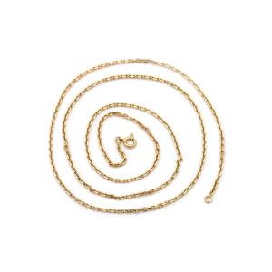 Grande chaîne forçat 70 cm en or 18 karats
