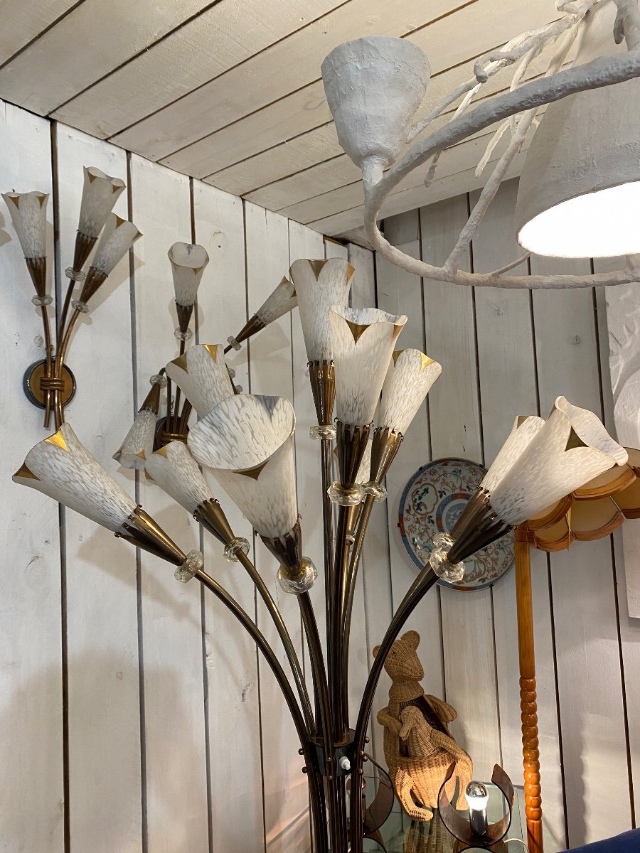 Ensemble Lampadaires Et Deux Paire D Appliques Lunel -photo-3