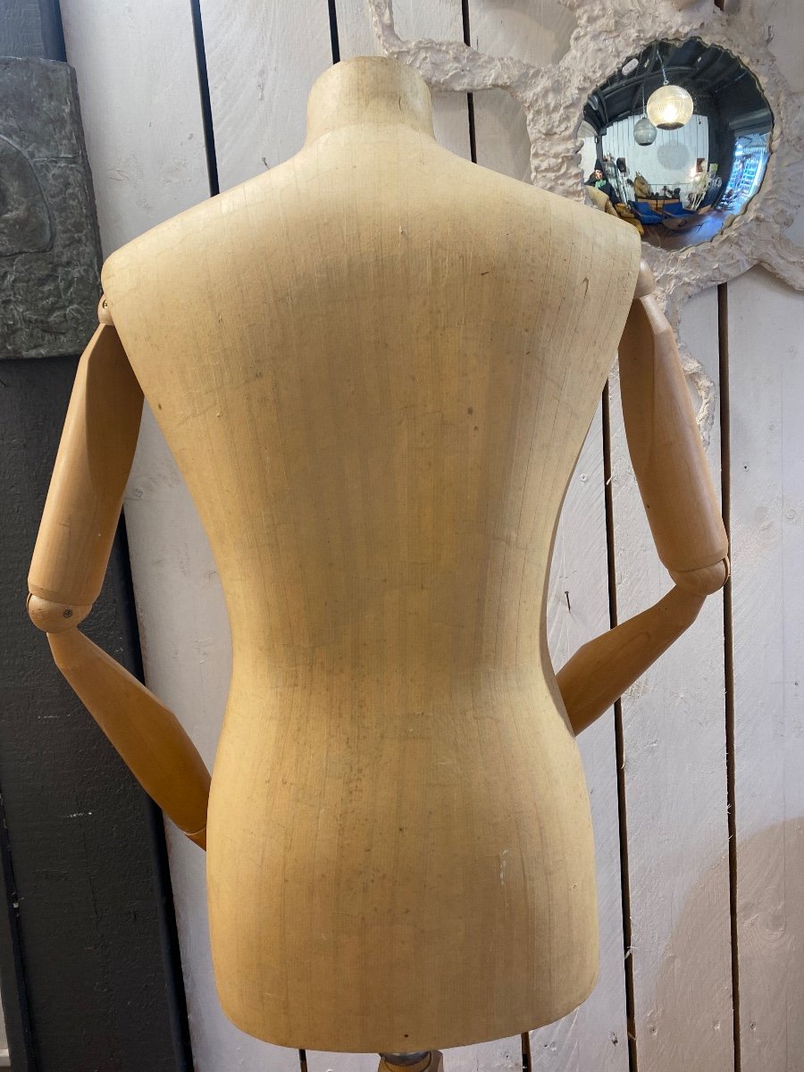 Male Sewing Mannequin Brand Taylor's New York 1970-photo-4