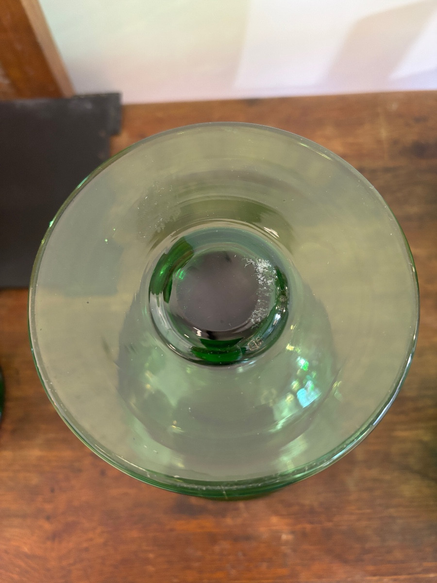 Vase en verre . Empoli 1940-photo-3