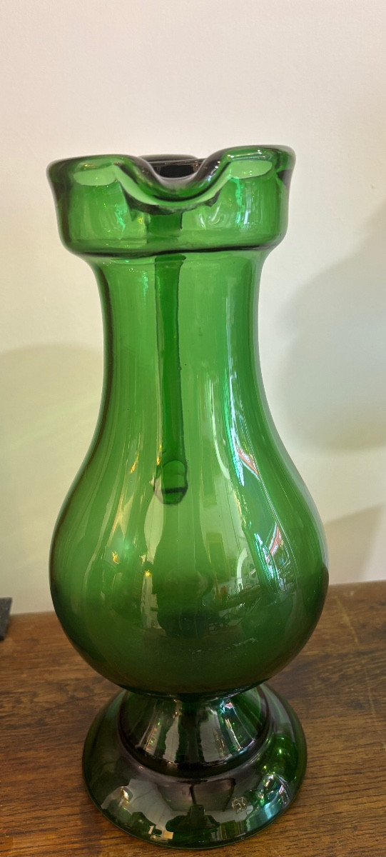 Empoli Glass Vase 1940-photo-3