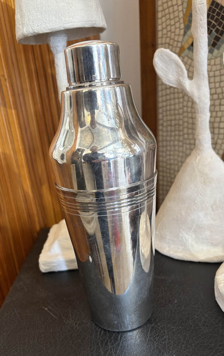 Silver Metal Shaker 