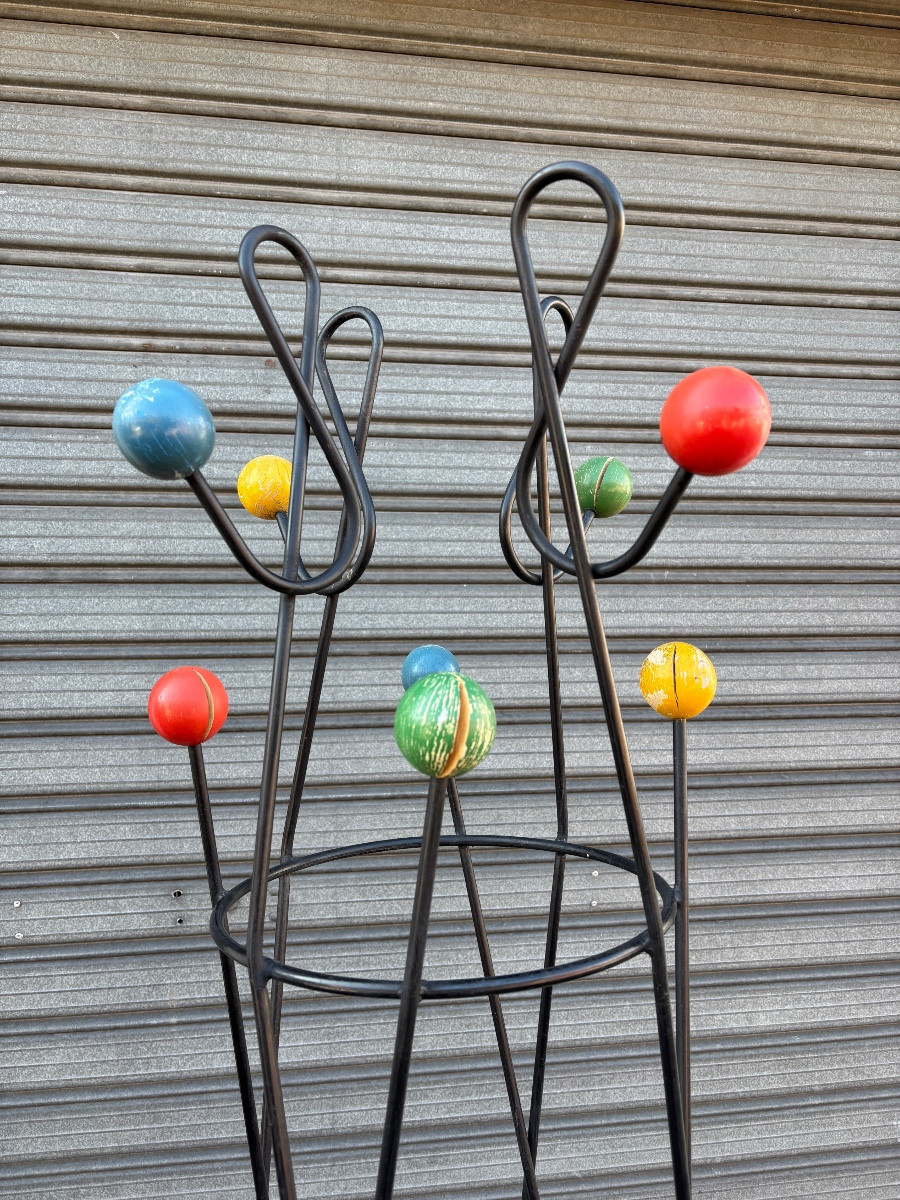 1950 Coat Rack Attributed To Roger Feraud -photo-1