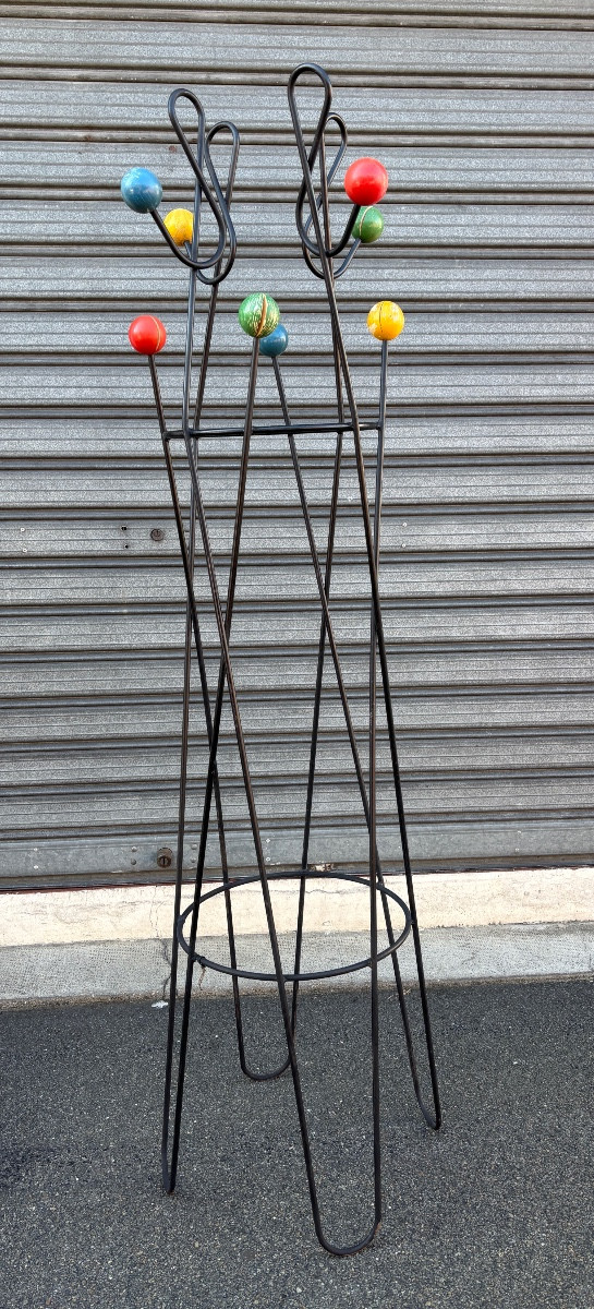 1950 Coat Rack Attributed To Roger Feraud 