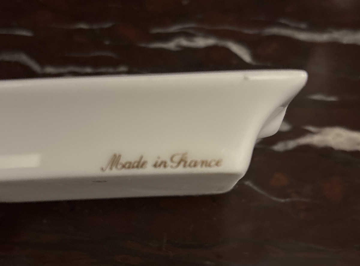 Hermès Paris Porcelain Ashtray -photo-3