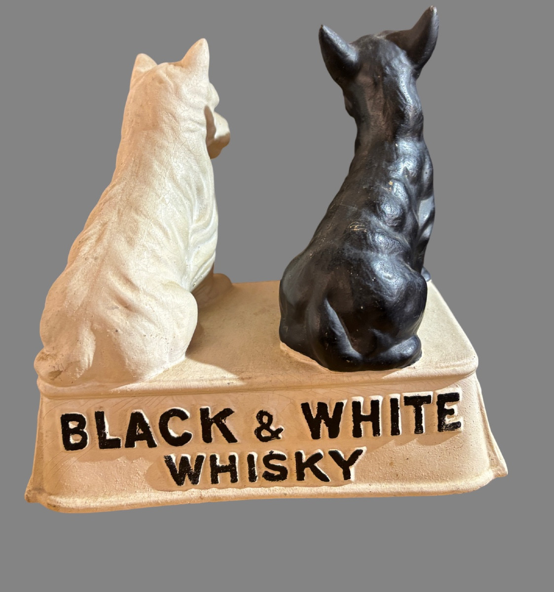 Latex Advertising Figurine 1930. Black And White -photo-3