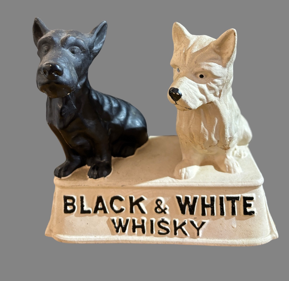 Latex Advertising Figurine 1930. Black And White 