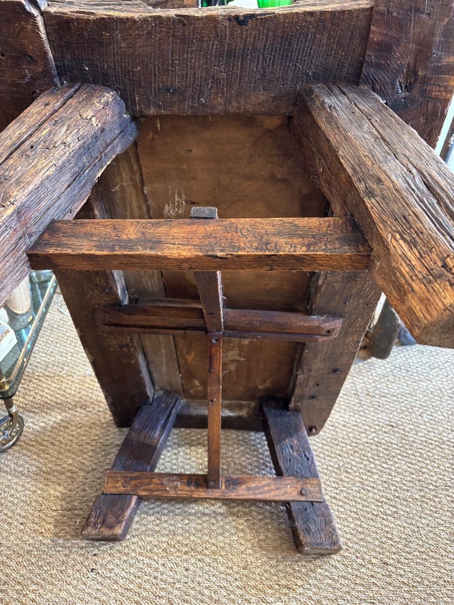 Coffee Table In Wood And Ceramic, 1970-photo-3