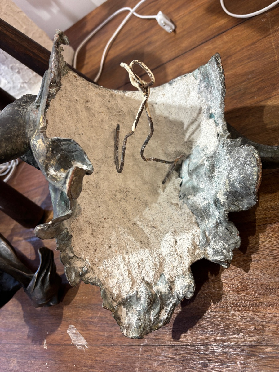 Late 19th Century Lead Ram Head-photo-3