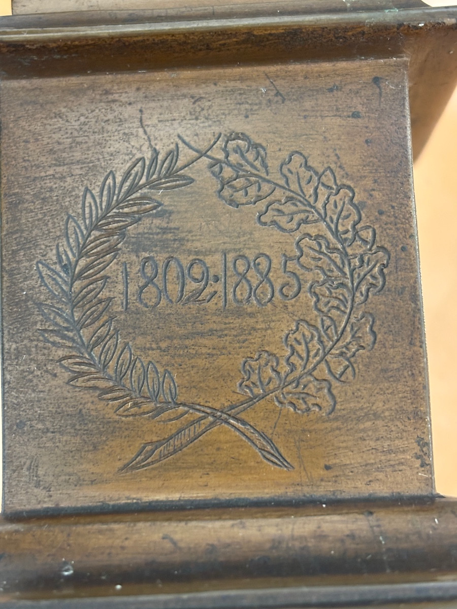 Bust Of Victor Hugo In Bronze 1900-photo-2