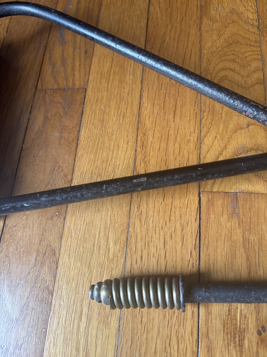 Grande applique  à balancier 1950 -photo-4