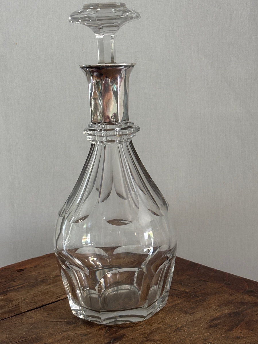 Baccarat And Silver Service, Harcourt Model-photo-2