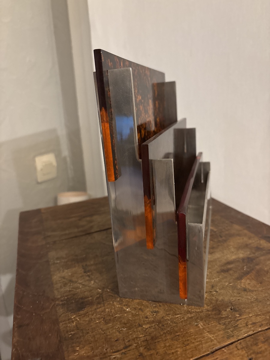 Letter Rack, 1970s Italian Design.-photo-2