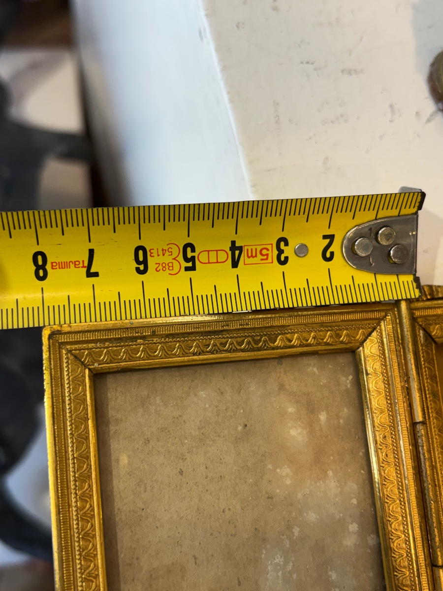 Photo Holder. Louis XVI-style Bronze Frame -photo-2