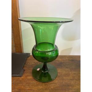Empoli Glass Vase 1940 