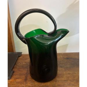 Empoli Glass Pitcher 1940