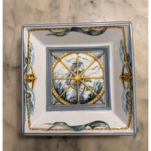 Cendrier ou vide poche en porcelaine hermès paris