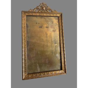 Bronze Frame. 1900s Louis XVI-style Photo Frame