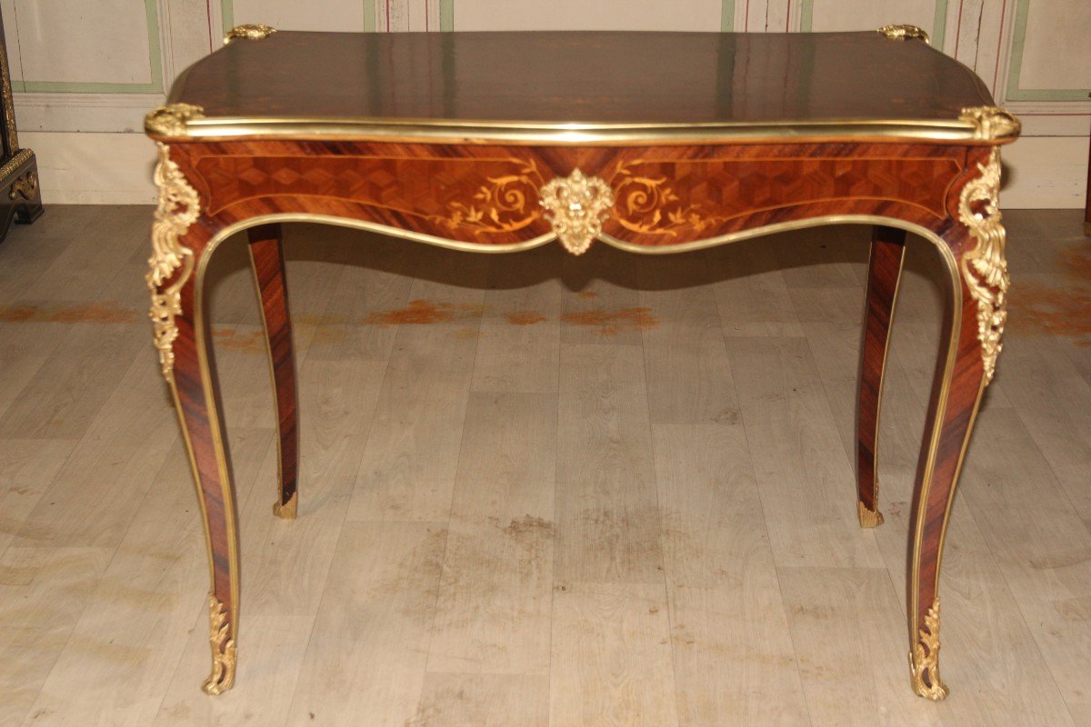 Table Bureau De Style Louis XV-photo-2