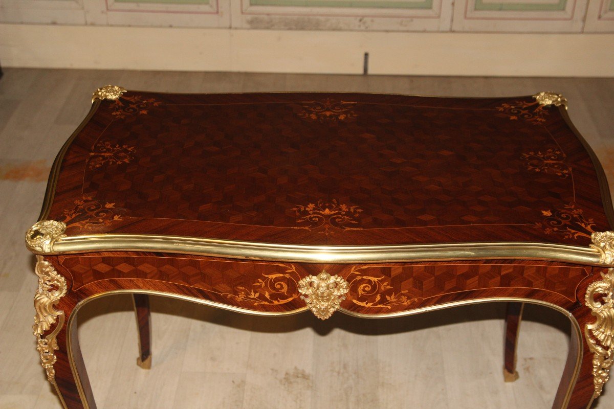 Table Bureau De Style Louis XV-photo-1