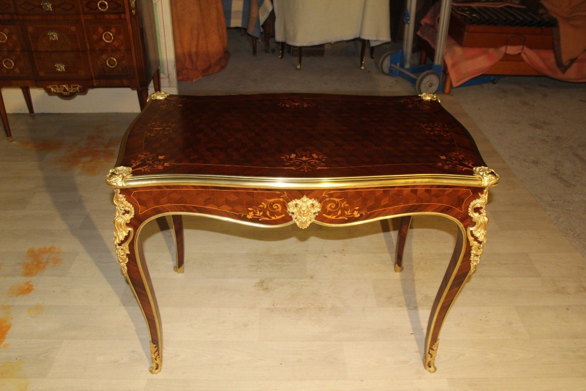 Table Bureau De Style Louis XV-photo-5