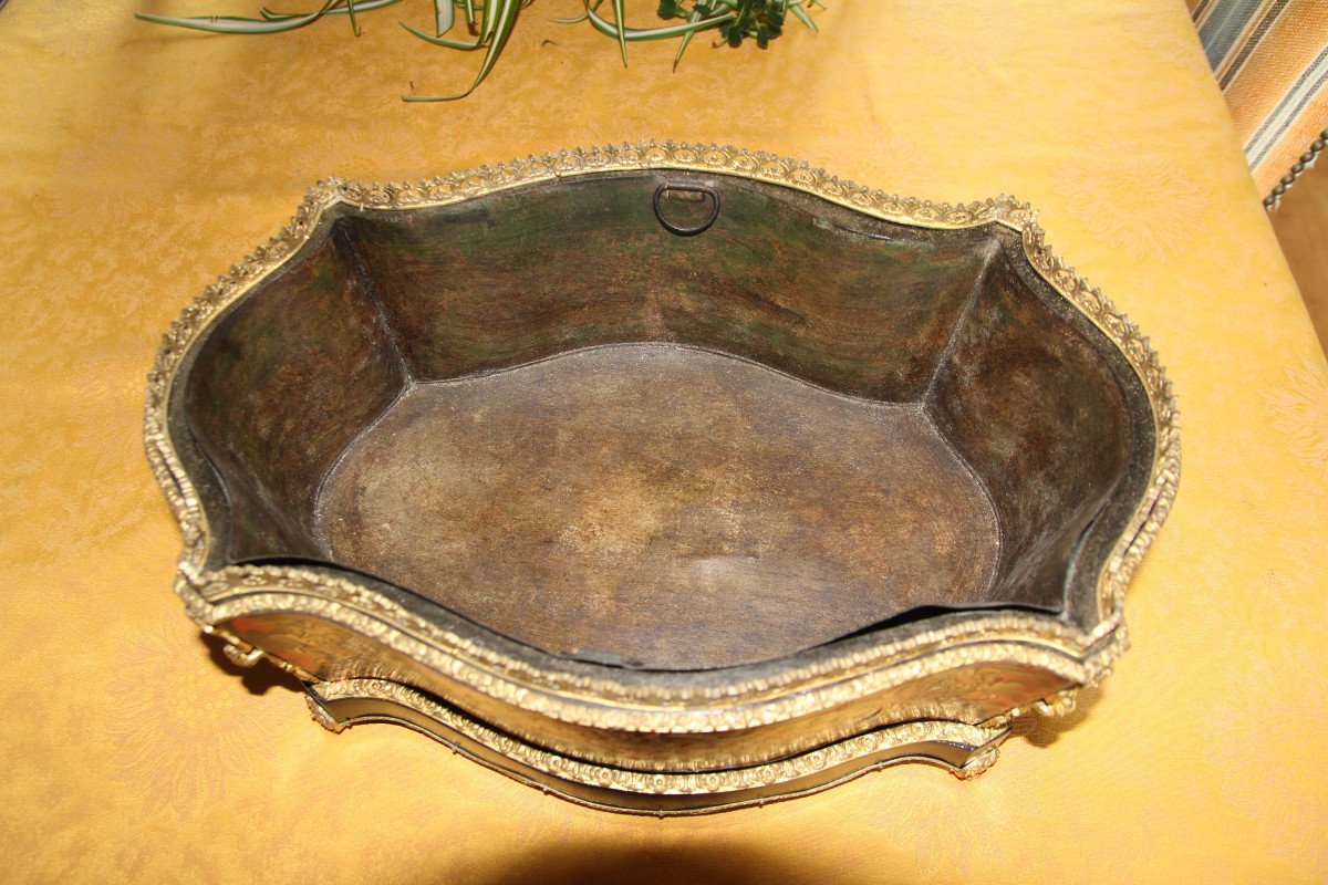 Napoleon 3 Period Ball Planter-photo-1