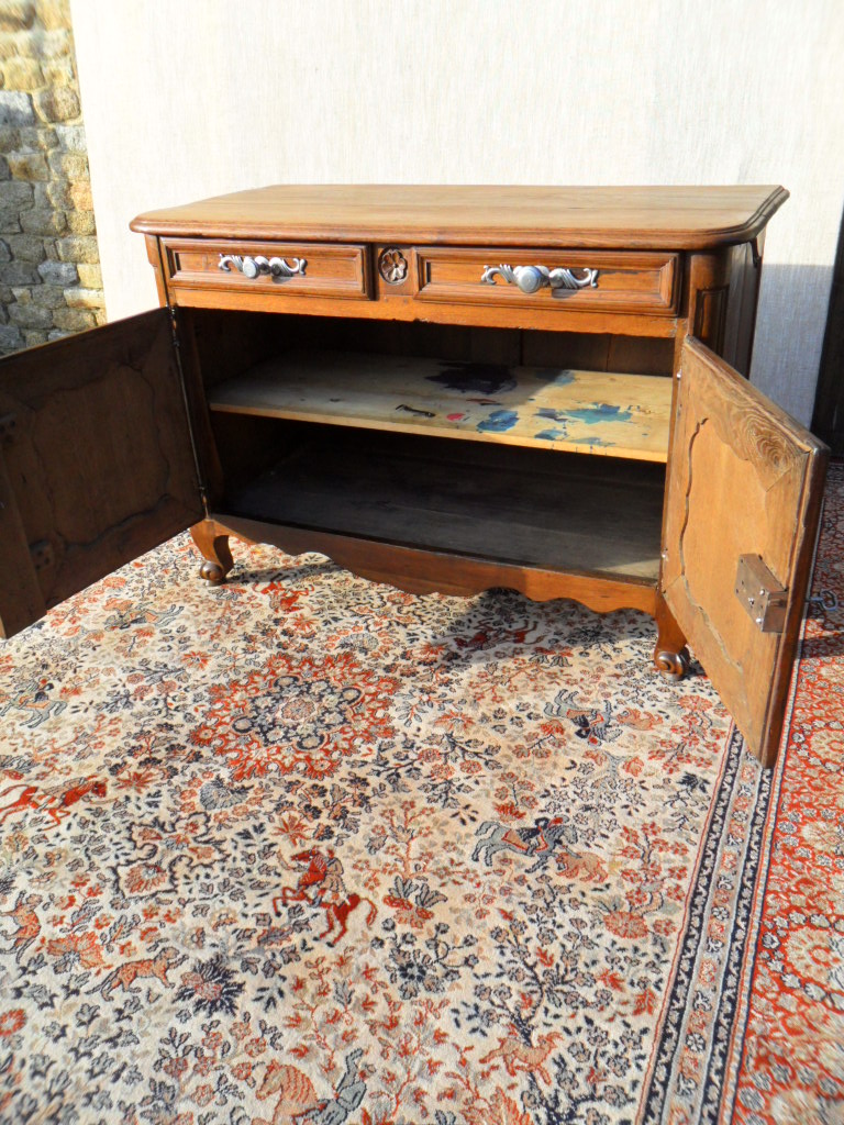 Buffet de boiserie en Chène Style Louis XIV 18eme-photo-1