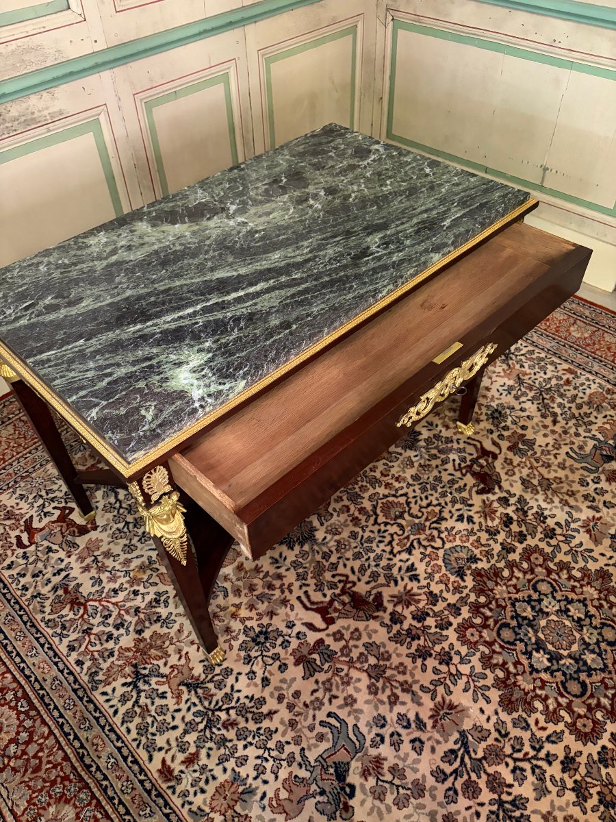Empire-style Center Console Table-photo-3