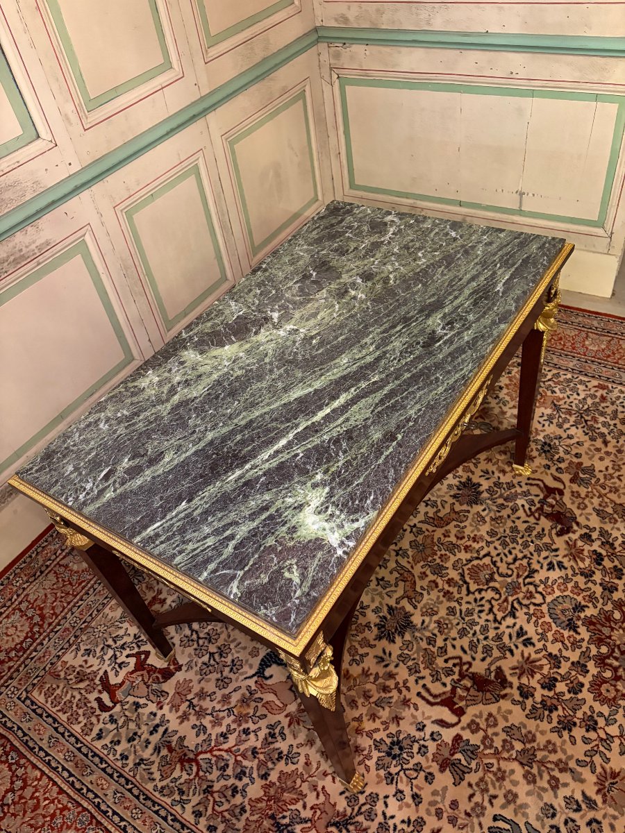 Empire-style Center Console Table-photo-4