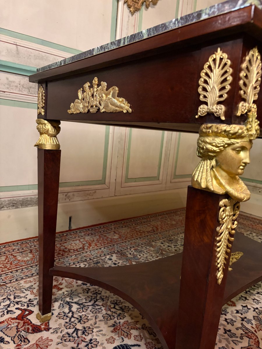 Empire-style Center Console Table-photo-1