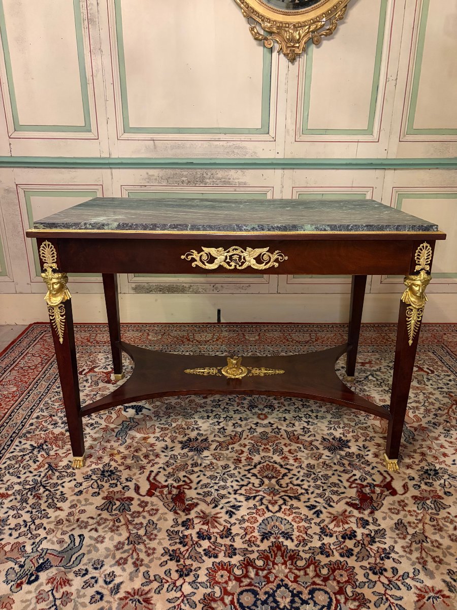 Empire-style Center Console Table