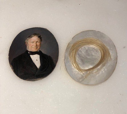 Miniature   Fin 19e , Portrait d'Homme-photo-3