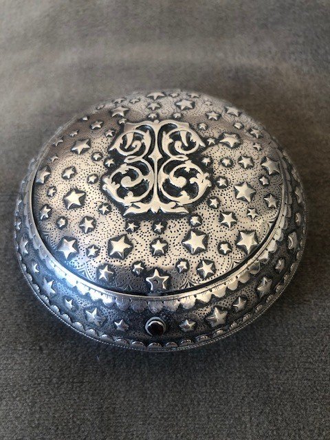 Boite En Argent 19e , Antoine Colomb 125g-photo-2