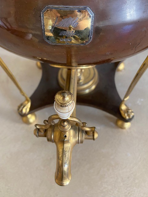 Urne à thé/ samovar fin 18 ème-photo-4