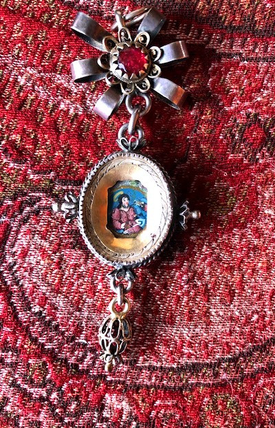 Pendentif religieux fin 18e /19e